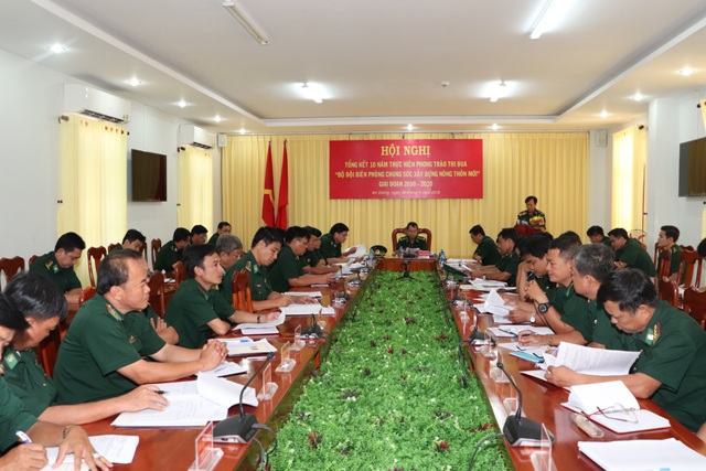 Bộ đội Biên phòng tỉnh An Giang chung sức xây dựng nông thôn mới